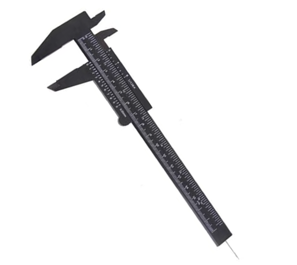 150mm 플라스틱 버니어 캘리퍼스 정밀눈금자 버니어 캘리퍼스