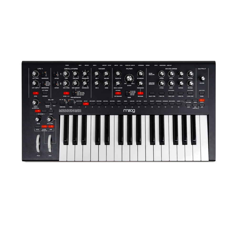 Moog MESSENGER 무그 모노포닉 아날로그 신시사이저 메신저