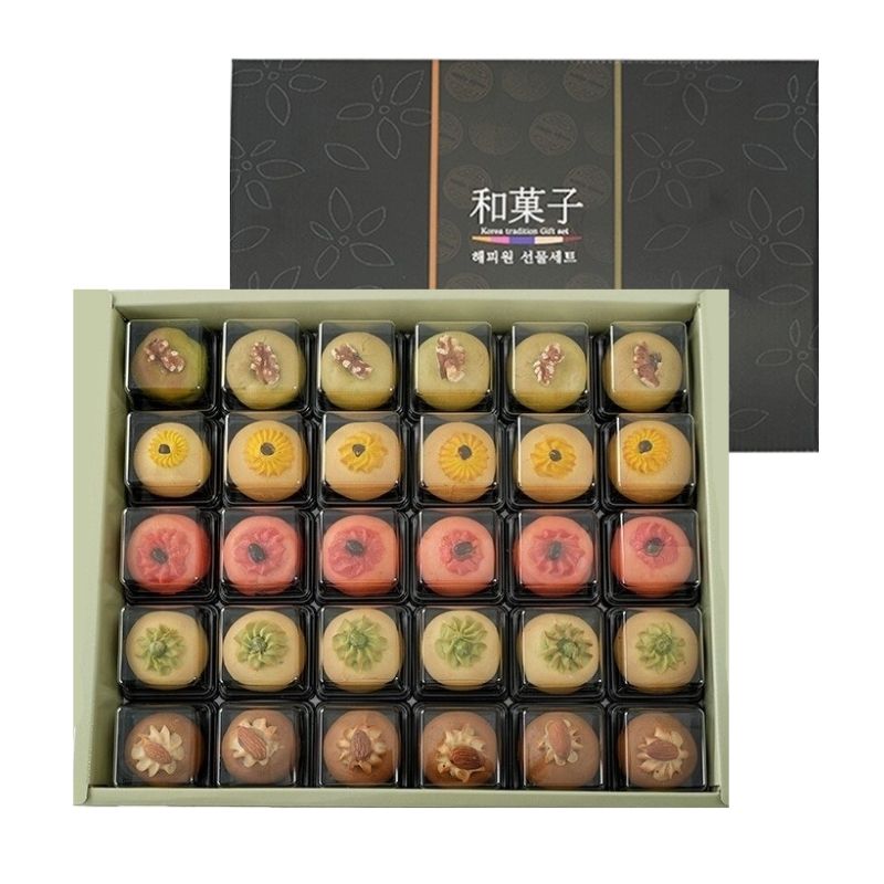 명절선물 해피원베이커리 수제 만쥬 선물세트 15구 30구 설날 어르신선물
