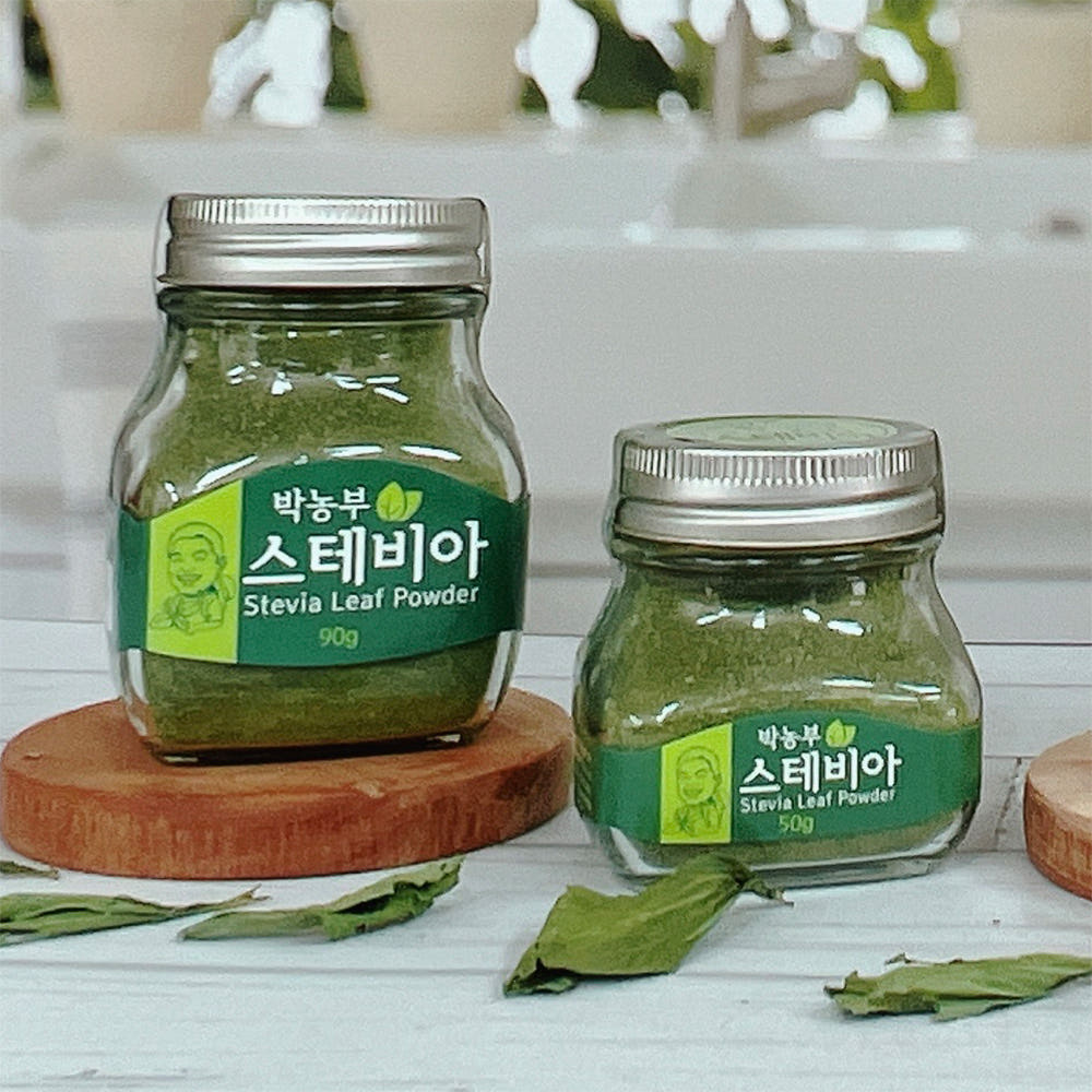 국내산 유기농 스테비아 분말 설탕 대체 천연 감미료 대체당