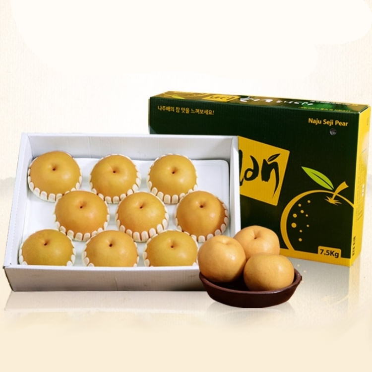 명절선물 나주배 선물세트 7.5Kg 8-10과 구정 설날 제수용 과일선물세트