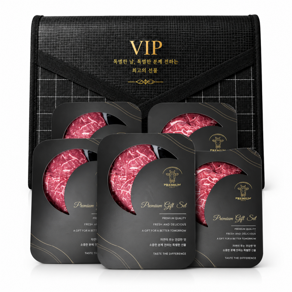 1++ 투뿔한우 특수부위 2번 선물세트 1.2kg 추석 명절선물 삼각살 보섭살