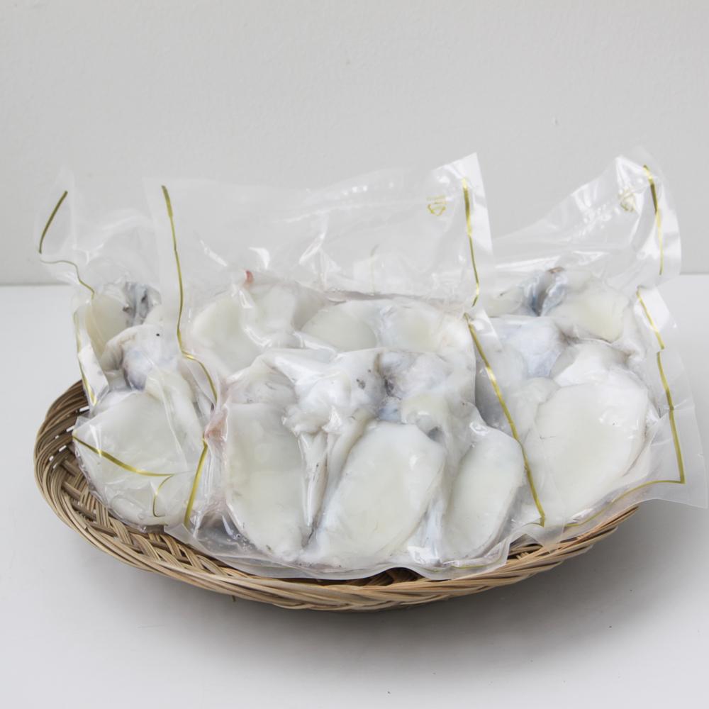제주 손질 갑오징어 1kg 4-5미 (손질후 600g내외) 냉동갑오징어