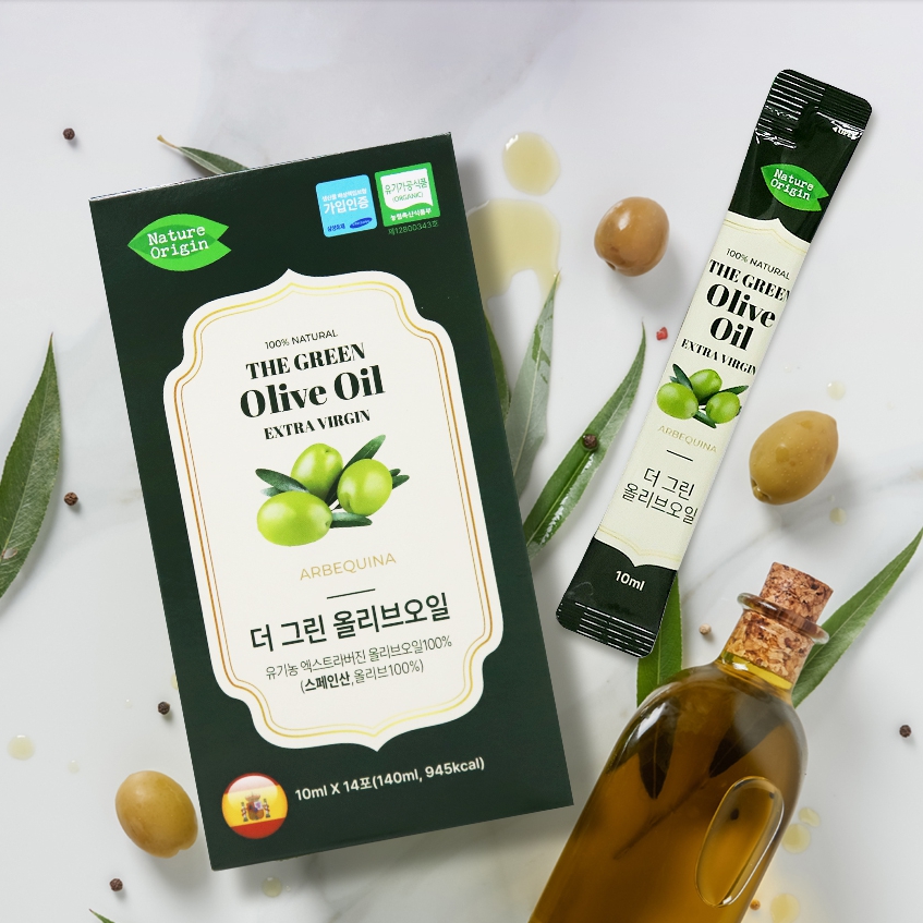 스페인 유기농 엑스트라버진 올리브유 올리브오일 스틱 14포 x 3박스