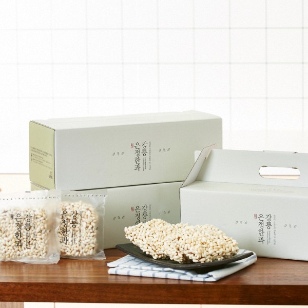 명절선물 찹쌀 한과 600g 개별포장 과즐 과줄
