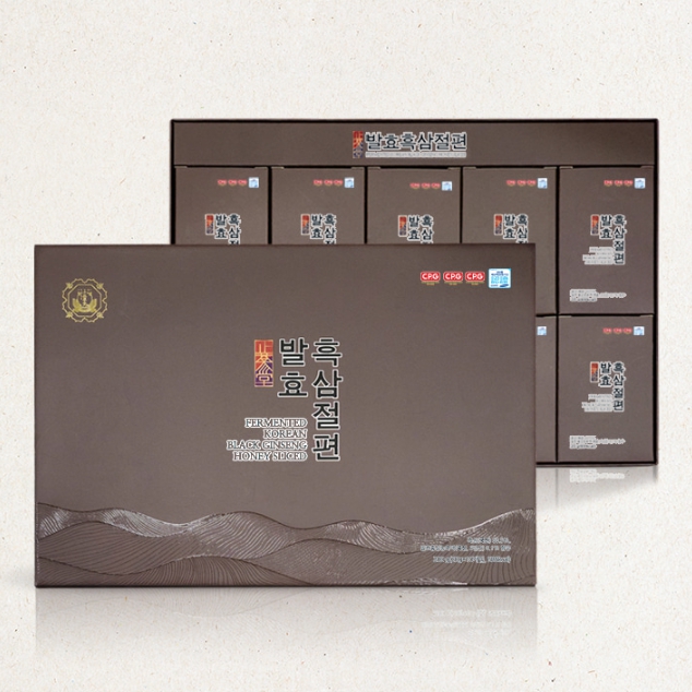 명절선물 동진제약 구중구포 발효 흑삼 절편 200g (20gx10개입) 어르신선물