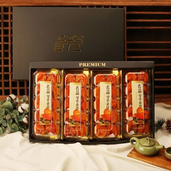 상주 곶감 선물세트 반건시 대과 2.4kg 32-40과 설날 구정 명절선물 꽃감