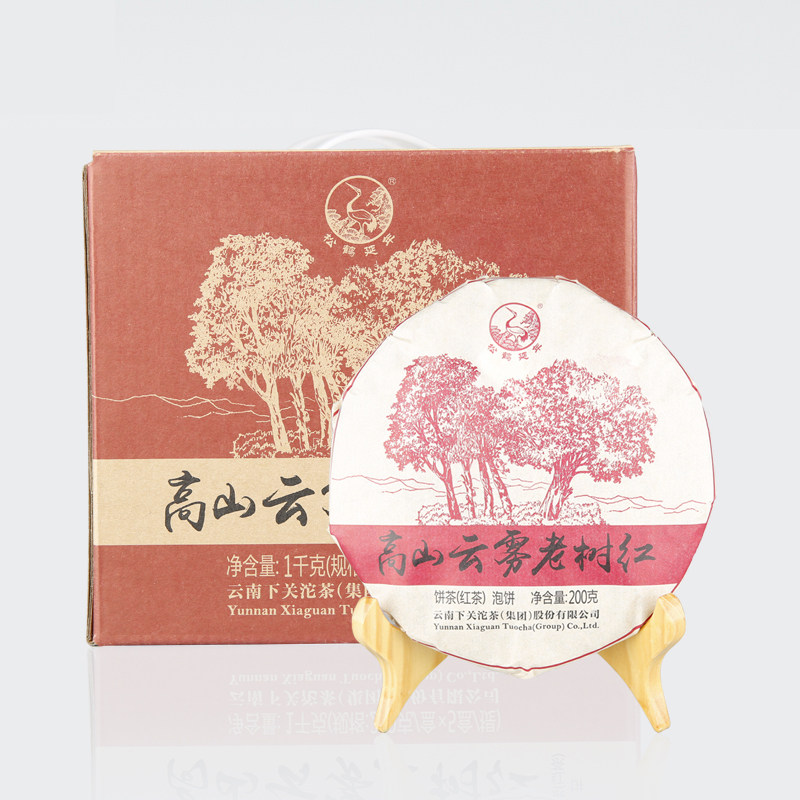 하관 타차 고산 운무 노수 200g  2017년산 홍차